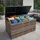 Poly Rattan 150 x 80 x 80 Beige-Braun