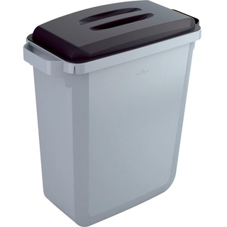 Abfallbehälter-Set DURABIN 60 Liter, grau/schwarz