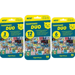 tigertones DUO Prepaid-Zugang (Postversand)