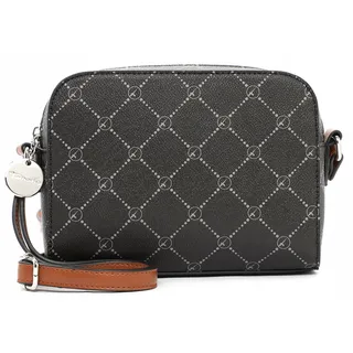Mini Bag TAMARIS "Anastasia Classic" Gr. B/H/T: 21 cm x 16 cm x 7 cm, schwarz (black) Damen Taschen Handtaschen mit Logo Anhänger