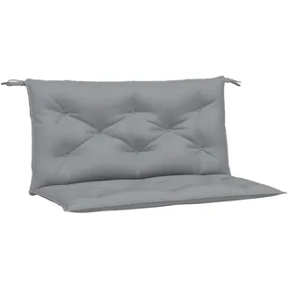 vidaXL Bankauflage 100 x 50 x 7 cm grau 2 St.