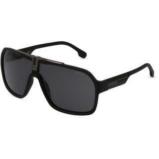 Carrera 1014/S Herren-Sonnenbrille Vollrand Monoscheibe Kunststoff-Gestell, schwarz