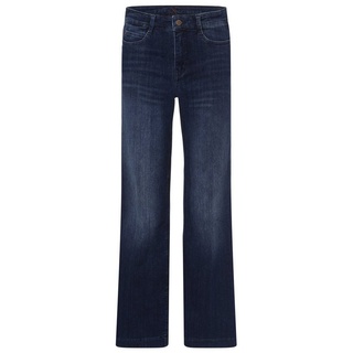 MAC Weite Jeans Dream (1-tlg) Plain/ohne Details blau 34