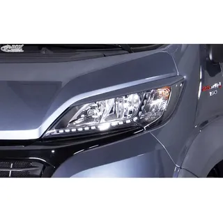 RDX Racedesign RDX Scheinwerferblenden Böser Blick für Fiat Ducato/Opel Movano schwarz