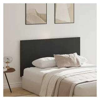 vidaXL Kopfteil 160 x 1,5 x 80,5 cm Schwarz