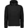 Herren Zip Hoodie Softshell Jacke Größe XL schwarz