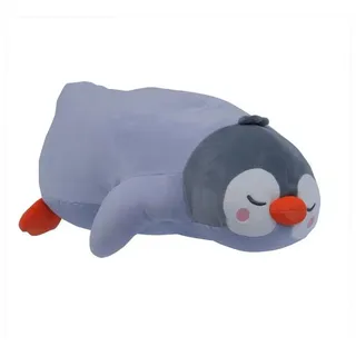 UNUS HOME Seitenschläferkissen Pinguin Kissen, 1-tlg., 50 cm Hellblau, Lagerungskissen Stillkissen Kissen für Kinder Dekoration extrem weich blau 50 cm