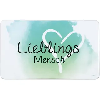 KESPER 31253 Dekor-Frühstücksbrettchen Motiv LIEBLINGSMENSCH