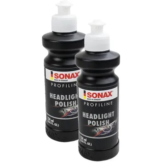 SONAX 2X 02761410 PROFILINE HeadlightPolish Scheinwerfer Politur Paste 250ml
