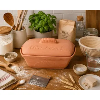 Mambocat Brotkasten Ton Braun