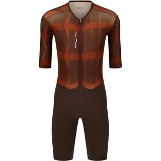 Santini SMS Santini x Mads Pedersen Momentum Series Fahrradanzug braun/schwarz - L
