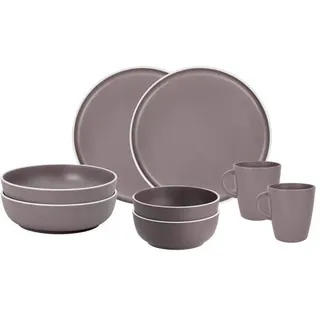 Brunner Dolomit Geschirrset 8-tlg. Rosé