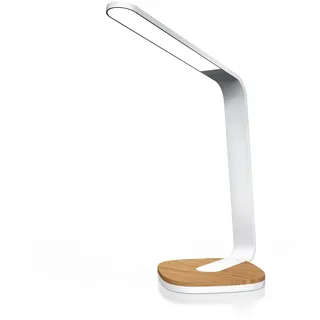 Brandson Schreibtischlampe Weiß/Braun