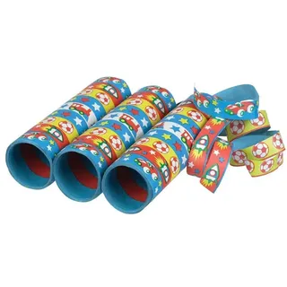 Amscan Luftschlangen 3 Rollen 4 m Blau