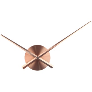 Timelike, 3D-Uhrzeiger, Große Wanduhrzeiger, nadelförmig, Für Wanduhren zum selber Bauen, Dekoration, Quarz-Uhr-Mechanismus, Zubehör (Copper)