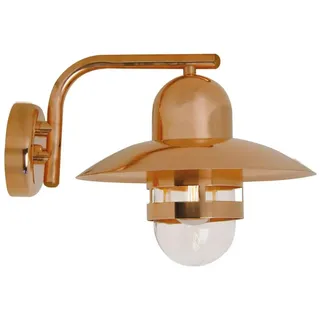Nordlux Außenwandleuchte Glas Metall 24,0 cm E27 IP54 kupfer