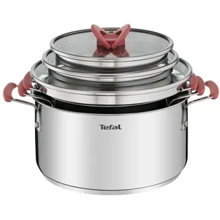 Tefal Opti'Space Topf-Set 6-tlg. Kochtopf