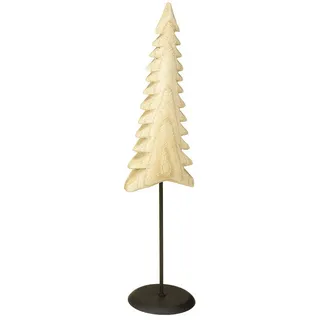 Florists Products Künstlicher Weihnachtsbaum Holz Tannenbaum Deko Natur Holz 41cm Weihnachtsdeko Skandi