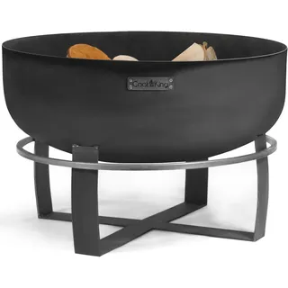 Cook King Feuerschale XXL Ø 50 cm Schwarz