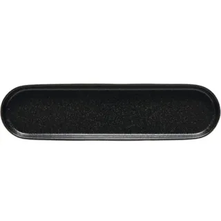 COSTA NOVA Notos Teller flach, oval, latitude black, Länge: 354 mm