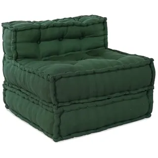 vidaXL Modulares Sofaelement 70 x 70 x 54 cm Grün