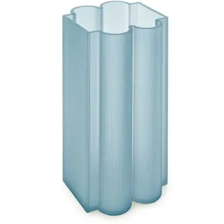 Kartell - Okra Vase, H 34 cm, hellblau