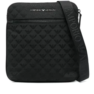 Emporio Armani Omnia Jacquard Umhängetasche schwarz - Einheitsgröße