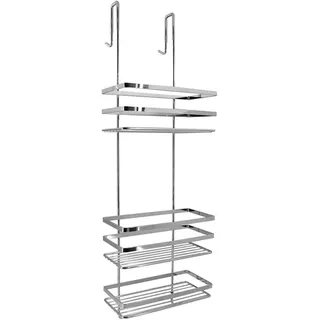 Euroshowers GmbH Duschablage Duschablage, 1-tlg., Duschablage Edelstahl - Höhe 77 cm