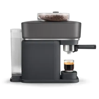 Philips Baristina Espressomaschine BAR320/60 mit Bean Swap Schwarzgrau / Schwarz