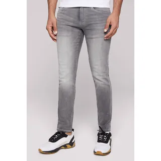Regular-fit-Jeans CAMP DAVID Gr. 29, Länge 30, grau Herren Jeans Regular Fit mit zwei Leibhöhen