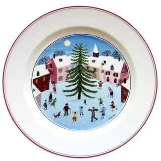 Villeroy & Boch Set 6 tlg. Naif Christmas Frühstücksteller 21 cm