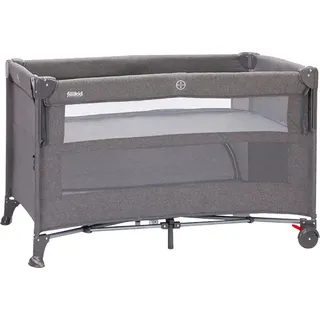 fillikid Baby-Reisebett Porto, inkl. Transporttasche grau