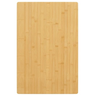 furnicato Tischplatte 60x100x2,5 cm Bambus (1 St) braun