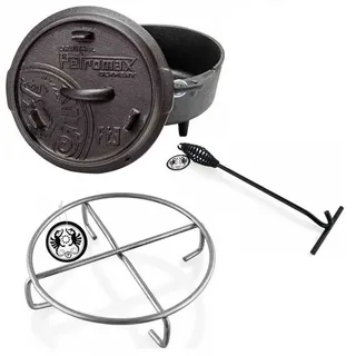 Petromax Untersetzer 25,5 cm galvanisiert schwarz