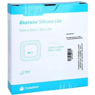 EurimPharm Arzneimittel GmbH Biatain Silicone Lite Schaumverband 5x5cm 5 st
