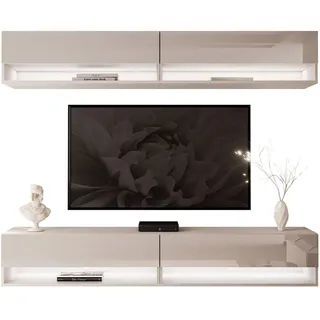 lookway WOHNWAND Calante mit LED-Beleuchtung