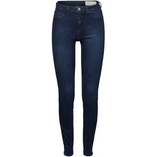 ESPRIT Damen Jeggings Skinny Fit Jeans, 901/Blue Dark Wash, 26W / 32L - 26W / 32L