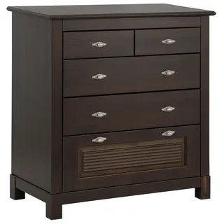 OTTO home Rauna 96 x 99 x 38 cm Dunkelbraun