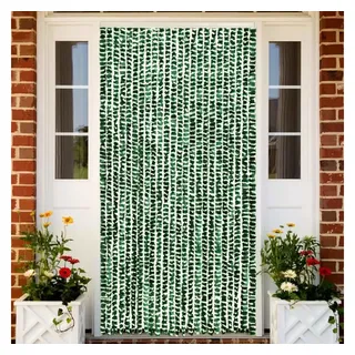 vidaXL Insektenschutz-Vorhang 100 x 220 cm Grün und Weiß