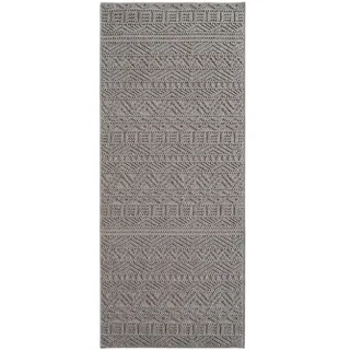 Ayyildiz Flachgewebeteppich Helix 2202 Silber 80 cm x 250 cm