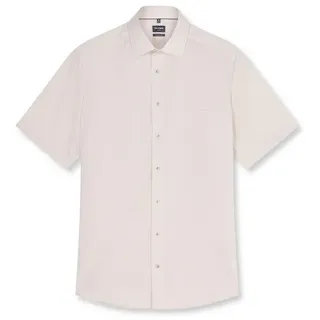 Olymp Herren Kurzarmhemd beige Baumwolle, beige, Frühjahr/Sommer 2026