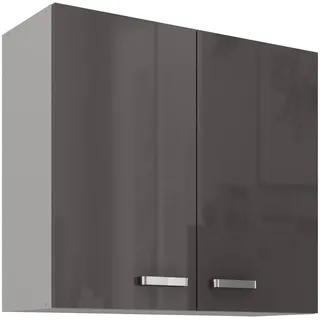 Küchen-Preisbombe Hängeschrank 80 cm x 0 x 0 Grau