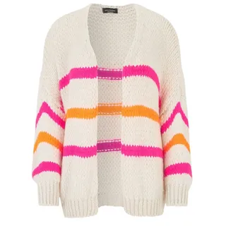SASSYCLASSY Oversize Strickjacke Beige M
