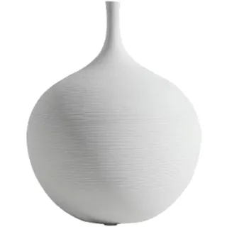 Fenteer Dekorative Vase, Kleine/Hoch Keramik Nordic Einfache Blume Zweige Vase für Tabletop Decor, Zen Natürliche Thema Blume Vase Wohnzimmer - Weiß EIN