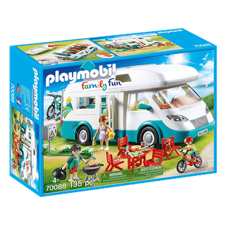 PLAYMOBIL 70088 Familien-Wohnmobil Spielset, Mehrfarbig