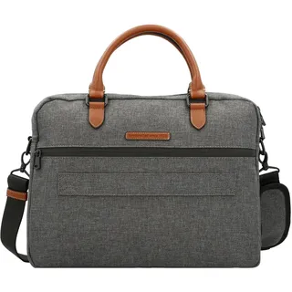 Picard Go Eco Aktentasche 38 cm Laptopfach grau