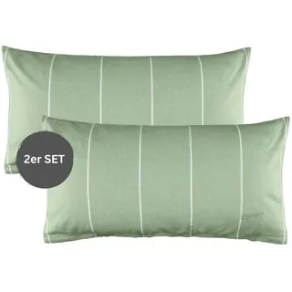 Esprit Kissenbezug Harplines 40 x 80 cm Grün
