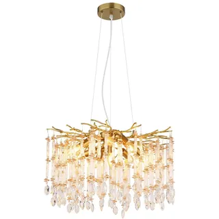 Globo Deckenleuchte Luster - Gloria Metall Gold