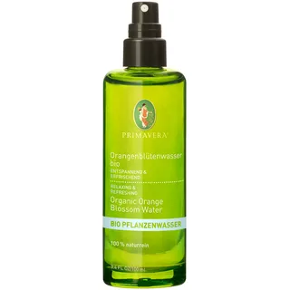PRIMAVERA Pflanzenwasser Orangenblütenwasser bio 100 ml - Gute-Laune-Spray, Körperspray, Aromatherapie - beruhigend - vegan