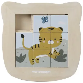 Vertbaudet Kinder Puzzle TANSANIA aus Holz FSC® Natur